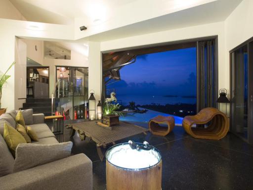 Magnificent sea view villa for rent - Plai Laem - Koh Samui - Suratthani