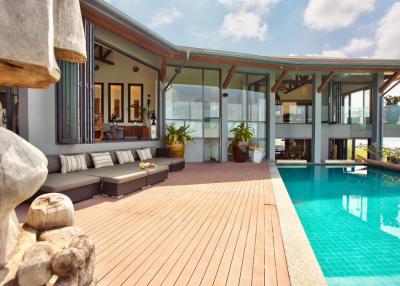 Magnificent sea view villa for rent - Plai Laem - Koh Samui - Suratthani