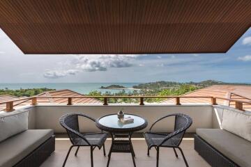 Modern Villa Sea View For Rent - Choeng Mon - Koh Samui - Suratthani