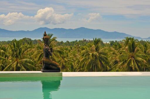 Modern sea view pool villa for sale - Mae Nam - Koh Samui - Suratthani