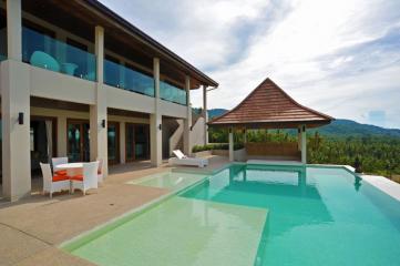 Modern sea view pool villa for sale - Mae Nam - Koh Samui - Suratthani