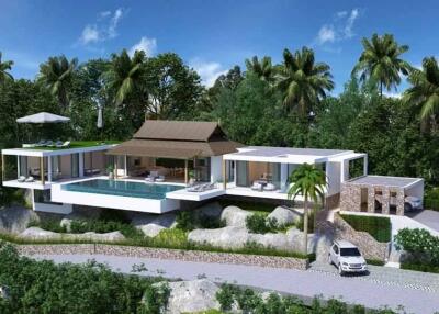 Villa under construction for sale – Chaweng Noi – Koh Samui – Suratthani