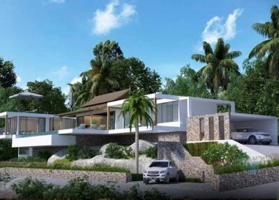 Villa under construction for sale – Chaweng Noi – Koh Samui – Suratthani