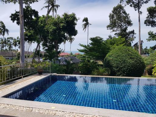 Resort Freehold 500m to the beach in Lamai 1 House 4 Bungalows with Sea View