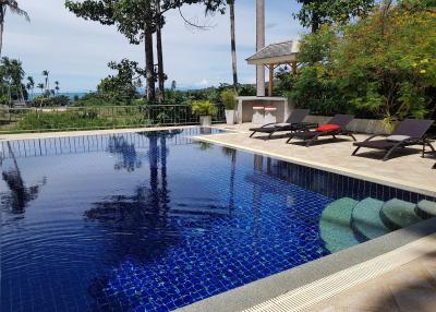 Resort Freehold 500m to the beach in Lamai 1 House 4 Bungalows with Sea View