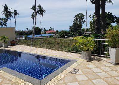 Resort Freehold 500m to the beach in Lamai 1 House 4 Bungalows with Sea View