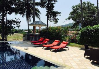 Resort Freehold 500m to the beach in Lamai 1 House 4 Bungalows with Sea View