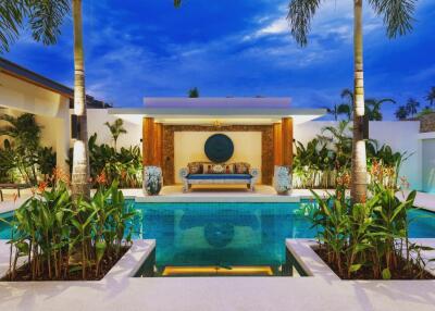 Beautiful Balinese Style Pool Villa For Sale - Maenam - Koh Samui