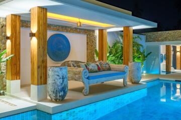 Beautiful Balinese Style Pool Villa For Sale - Maenam - Koh Samui