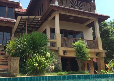 Traditional Thai Style Villa with Sea View for Sale - Bangrak - Koh Samui