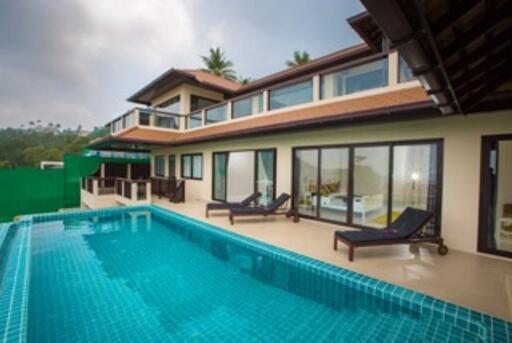 Beautiful Partial Sea View Villa for Sale – Bophut – Koh Samui