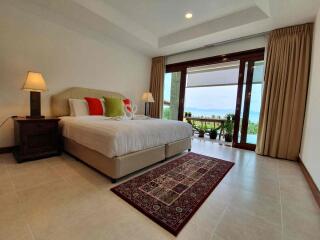 VAST AND SPACIOUS PANORAMIC SEA VIEW 4 BEDROOMS VILLA FOR SALE - BANG POR - KOH SAMUI