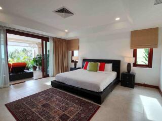 VAST AND SPACIOUS PANORAMIC SEA VIEW 4 BEDROOMS VILLA FOR SALE - BANG POR - KOH SAMUI