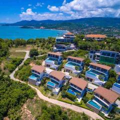 BRAND NEW 3 BEDROOMS SEA VIEW VILLA for SALE - PLAI LAEM - KOH SAMUI