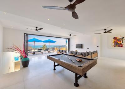 Beautiful Modern Seaview 6 bedroom villa in Bophut