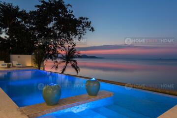 Beachfront Sunset 3 Bedroom Pool Villa in great location