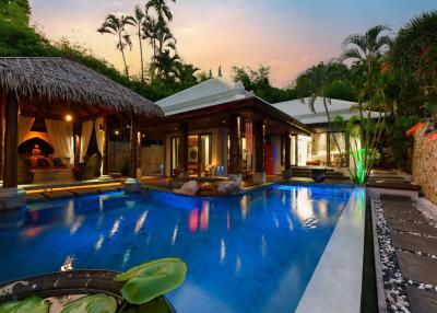 One-of-a-kind Luxury Zen style 3 bedroom Balinese villa