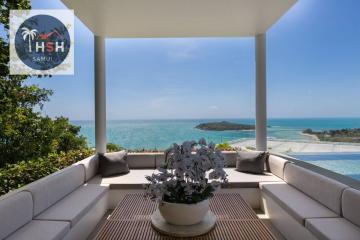 Villa is designed with luxury at the forefront , 7 bedrooms , 9 bedrooms-choeng mon-koh samui-Thailand