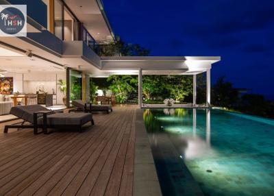 Villa is designed with luxury at the forefront , 7 bedrooms , 9 bedrooms-choeng mon-koh samui-Thailand