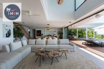 Villa is designed with luxury at the forefront , 7 bedrooms , 9 bedrooms-choeng mon-koh samui-Thailand