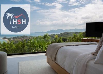 Villa is designed with luxury at the forefront , 7 bedrooms , 9 bedrooms-choeng mon-koh samui-Thailand