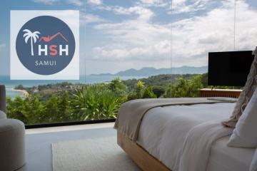 Villa is designed with luxury at the forefront , 7 bedrooms , 9 bedrooms-choeng mon-koh samui-Thailand