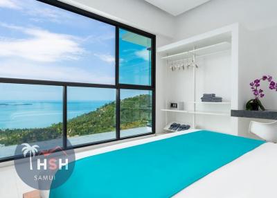 PANORAMIC SEA VIEW 4 BEDROOM VILLA FOR SALE ON SAMUI