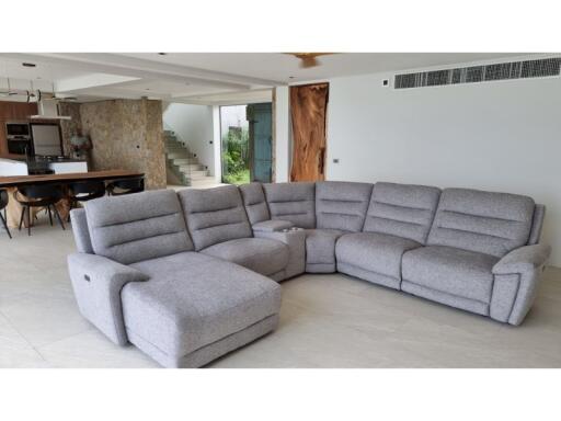 Sea View Luxury brand new 3 bedroom pool villa with garden in best area of Samui