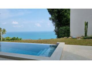 Sea View Luxury brand new 3 bedroom pool villa with garden in best area of Samui