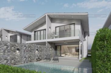 MODERN DUPLEX GARDEN POOL VILLAS IN PREMIUM LOCATION CLOSE TO BEACH