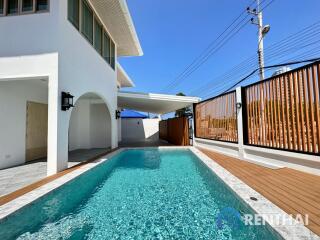 2 storey house minimal style near the beach only 700 m.