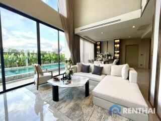 Presale - Luxury 2 storey pool villa house Moutain view in Pattaya