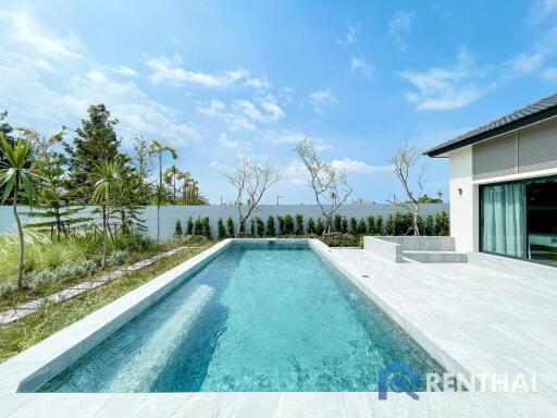 Hot deal, modern style pool villa  ready to move in.