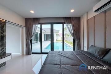 Beautiful pool villa for sale near new motorway only 3 km.