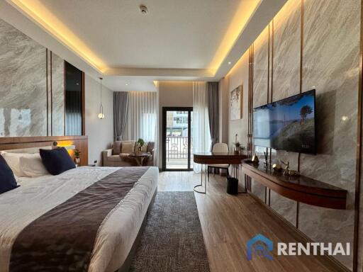 Own a luxury condo and get passive income 6% per year with Wyndham hotel jomtien