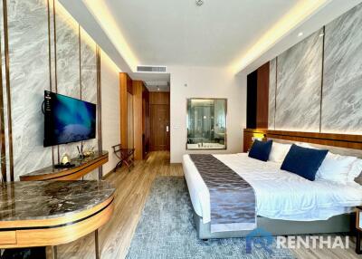 Own a luxury condo and get passive income 6% per year with Wyndham hotel jomtien