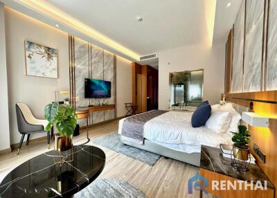 Own a luxury condo and get passive income 6% per year with Wyndham hotel jomtien