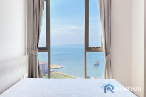 The Riviera monaco 2 ห้องนอน 2 ห้องน้ำ 90 ตร.ม. วิวทะเล ห้องพร้อมอ่างจากุชชชี่ริมระเบียง