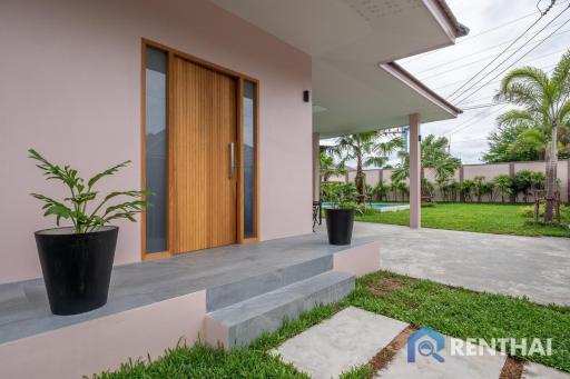 Brand new beautiful house villa style for sale Good location next to the main road convenience for living.