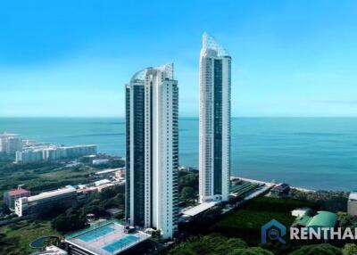 reflection beachfront jomtien 2 bedroom 2 bathroom 18 Mb Fully furnished sea view, high floor