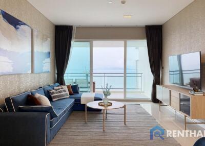 reflection beachfront jomtien 2 bedroom 2 bathroom 18 Mb Fully furnished sea view, high floor