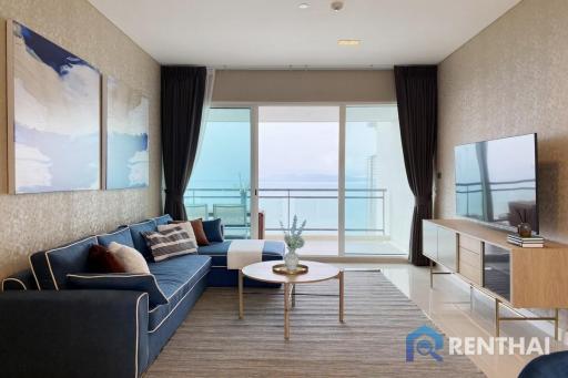 reflection beachfront jomtien 2 bedroom 2 bathroom 18 Mb Fully furnished sea view, high floor