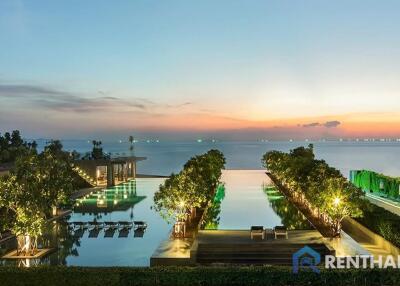 reflection beachfront jomtien 2 bedroom 2 bathroom 18 Mb Fully furnished sea view, high floor