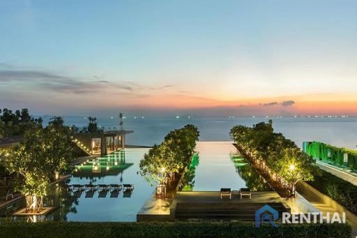 reflection beachfront jomtien 2 bedroom 2 bathroom 18 Mb Fully furnished sea view, high floor