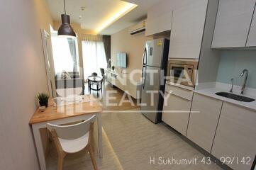 For RENT : H Sukhumvit 43 / 1 Bedroom / 1 Bathrooms / 40 sqm / 40000 THB [4123784]