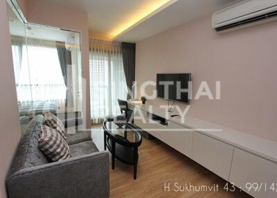 For RENT : H Sukhumvit 43 / 1 Bedroom / 1 Bathrooms / 40 sqm / 40000 THB [4123784]