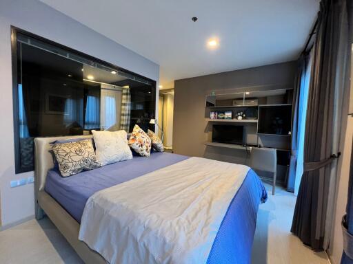 For RENT : Rhythm Sukhumvit 36-38 / 1 Bedroom / 1 Bathrooms / 50 sqm / 40000 THB [8698025]