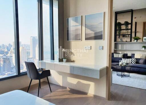 For RENT : The ESSE Asoke / 1 Bedroom / 1 Bathrooms / 47 sqm / 42000 THB [10053391]