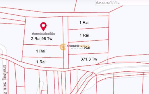 8 Rai + 255 wah² Land Plot in Huay Yai