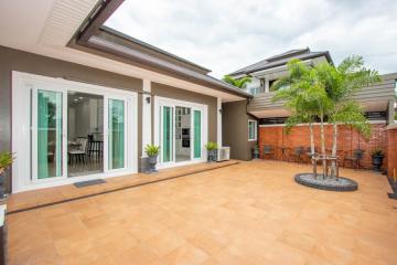 3 Bed single-storey house with L-shaped swimming pool at Grand Tropicana by Sansaran